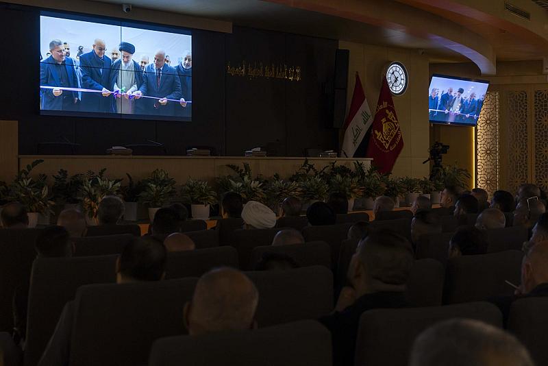 عرض فيلم يوثق أبرز نشاطات قسم الشؤون الطبية ضمن فعاليات الملتقى الطبي السادس لزيارة الأربعين