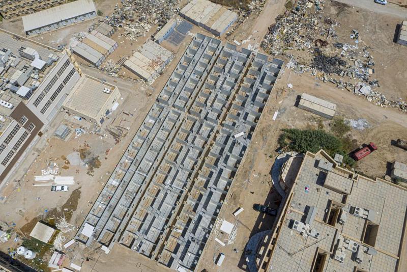 قسمُ الصيانة الهندسيّة: إنجازُ ردهة الحياة السادسة في محافظة المثنّى وصل إلى نسبة 50%