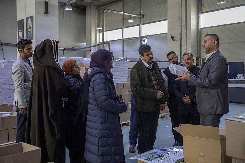 ضيوف مؤتمر العميد السابع يطّلعون على مشاريع العتبة العبّاسية