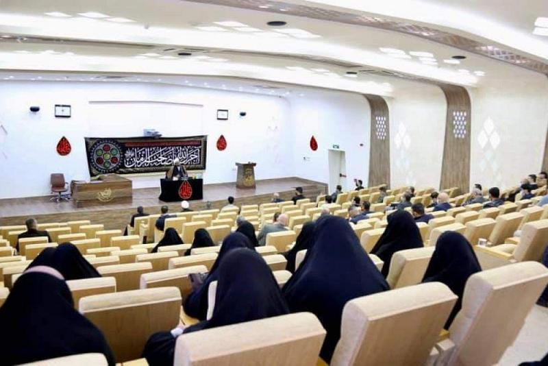بمجلسٍ عزائيّ: استذكارُ شهادة الزهراء (عليها السلام) في رحاب جامعة الكفيل