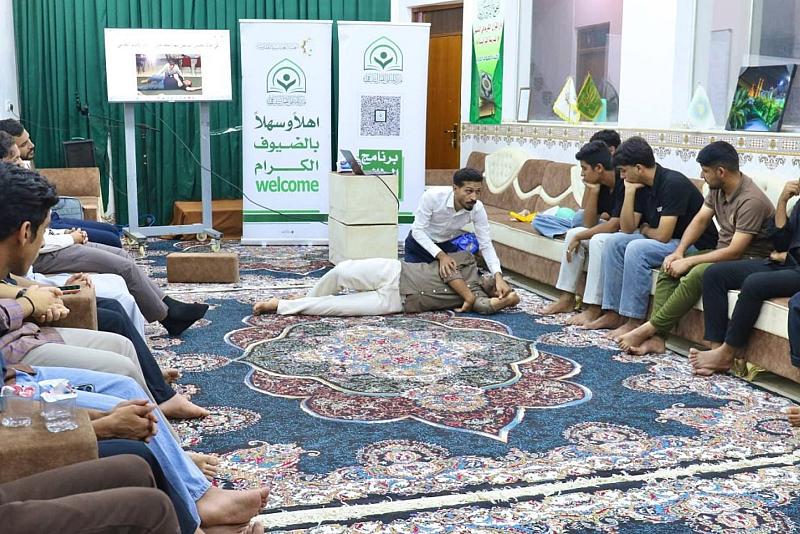 قسم الشؤون الفكرية يقيم ورشة تدريبية في الإسعافات الأولية بمحافظة ذي قار