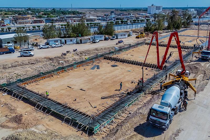 قسم المشاريع الهندسية يباشر تنفيذ المرحلة الأولى لإنشاء معمل للمياه وثلاثة للثلج في كربلاء