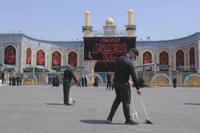 قسمُ الشؤون الخدميّة يشرع بتنفيذ الجزء الأوّل من خطّته لزيارة عاشوراء