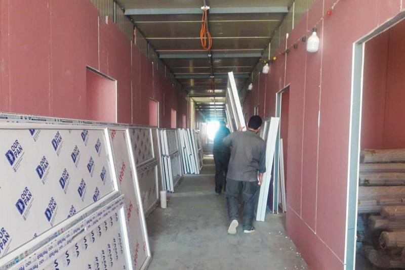 جهودٌ استثنائيّة تُبذل لإنجاز بناية الحياة السابعة في محافظة بابل لعلاج المصابين بكورونا وهذا ما وصلت إليه