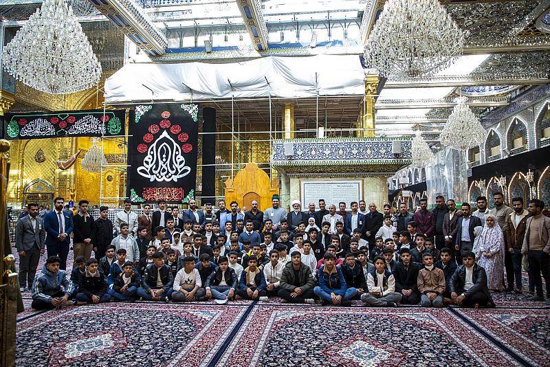 قسم العلاقات العامّة ينظّم برنامجاً ثقافياً لوفدٍ من طلبة الديوانية