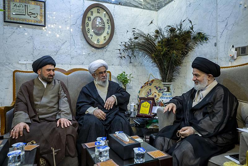 سماحة السيد الصافي يؤكد ضرورة تعريف المجتمعات بأهمية مبادئ أهل البيت (عليهم السلام) في إيجاد حلول للمشاكل الاجتماعية