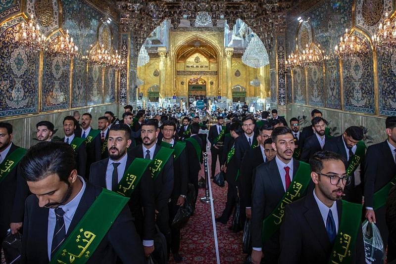 قسم رعاية الصحن يوضح خطته الخاصة في الحفل المركزي لتخرج طلبة الجامعات العراقية السادس