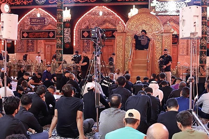 العتبة العباسية تختتم مجلسها العزائي بذكرى أربعين الإمام الحسين (عليه السلام)