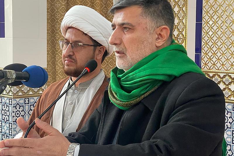 وفد العتبة العباسية في باكستان يشارك باحتفالات ذكرى ولادة السيدة الزهراء (عليها السلام)