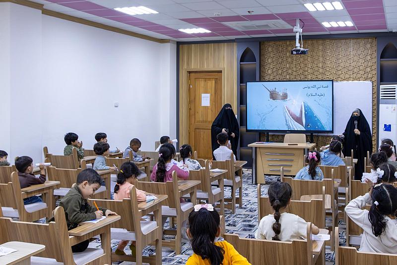 شعبة فاطمة بنت أسد تنظّم برنامجًا قرآنيًّا مخصصًا للأطفال