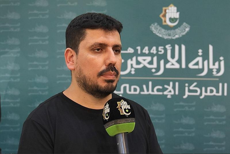 إعلامي تركي: العتبة العباسية سهلت مهمة الإعلام العالمي بنقل مراسيم زيارة الأربعين