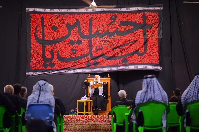 المجمع العلمي يواصل إقامة مجالسه العزائية إحياءً لأيام شهر المحرّم الحرام في بغداد
