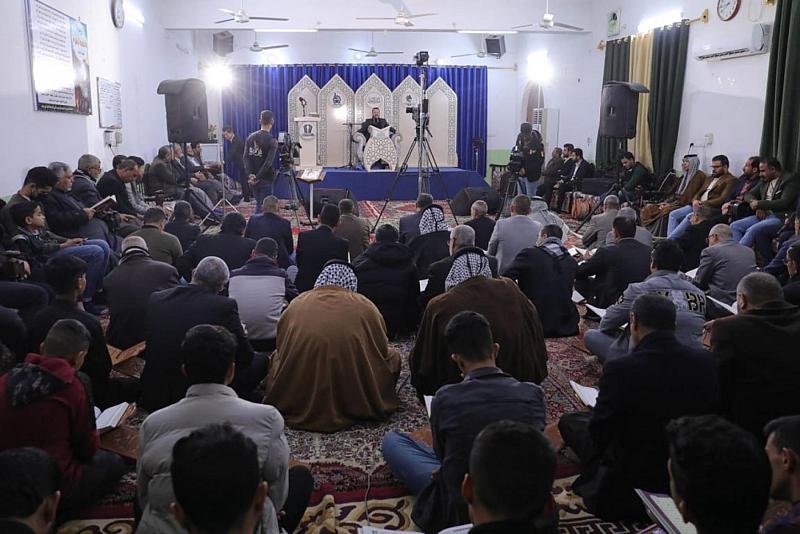 المجمع العلمي للقران الكريم يقيم محفل (منابر النور) في العاصمة بغداد