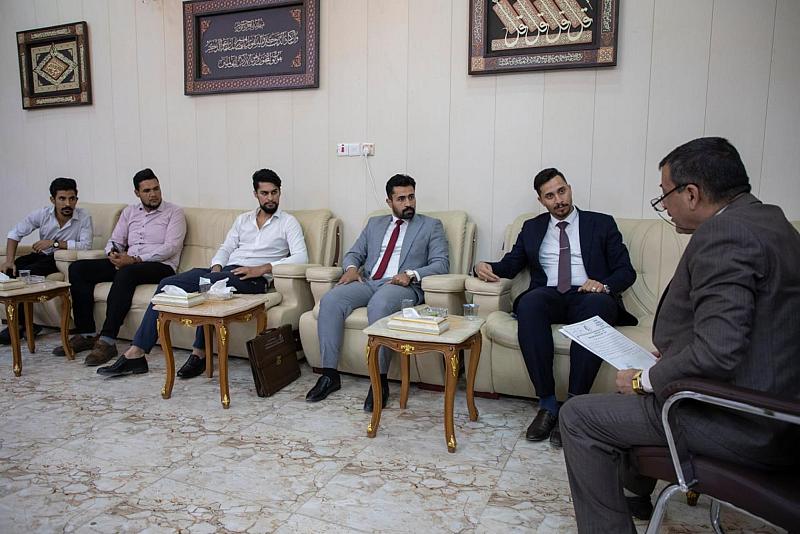 العتبة العباسية المقدسة تقدّم دعوة لجامعة سومر للمشاركة في حفل تخرّج الطلبة