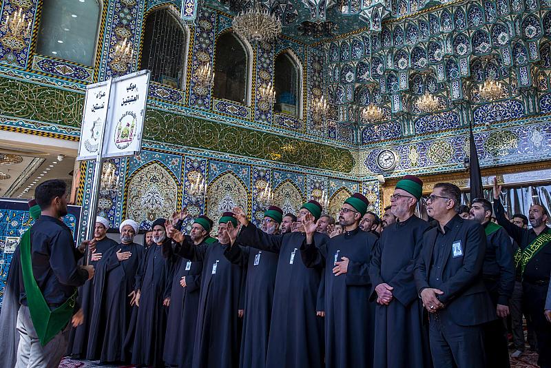  خدمة العتبتين المقدّستين يحيون ذكرى شهادة الإمام علي (عليه السلام)