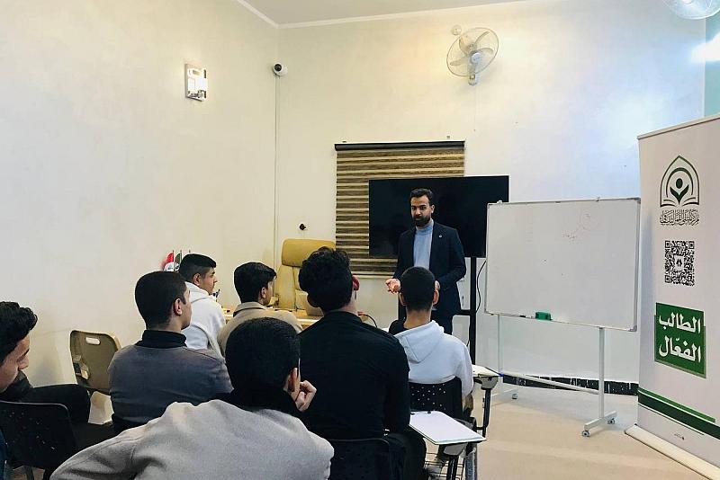 قسم الشؤون الفكرية يواصل تنظيم برنامج الطالب الفعّال في محافظة ذي قار