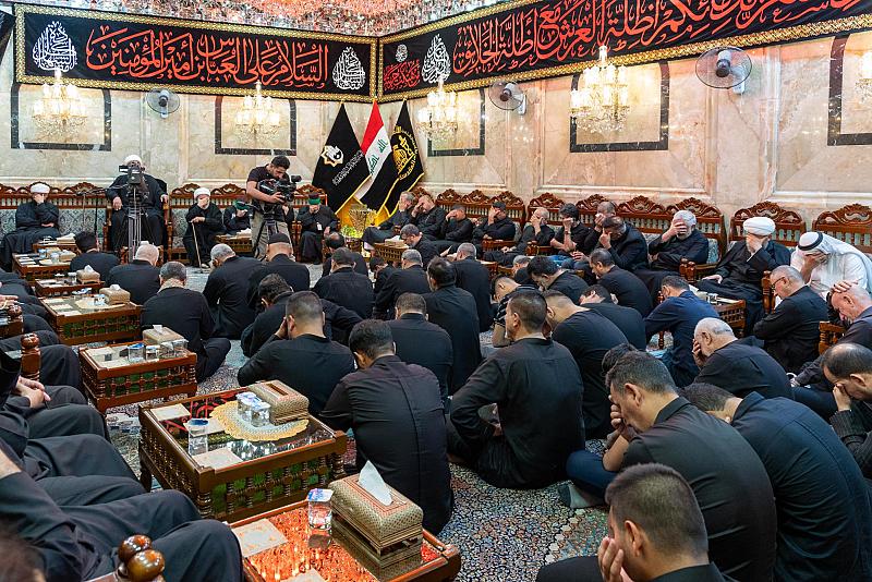 العتبة العباسية المقدسة تستذكر في مجلس عزائها الأسبوعي شهادة السيدة رقية (عليها السلام)
