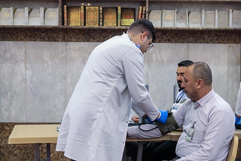 العتبة العباسية تطلق الحملة الثانية للكشف عن الأمراض المزمنة لملاكاتها