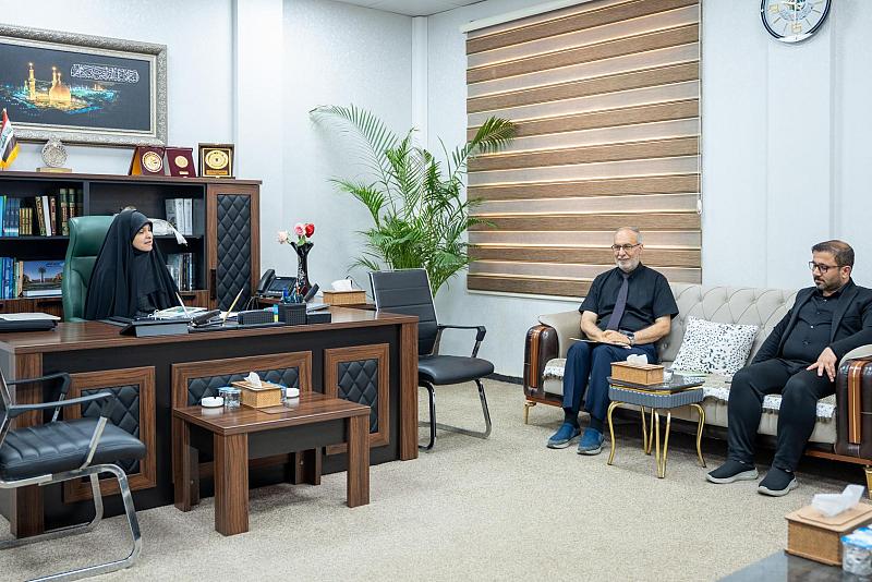 وفد إعلامي من هيأة التربية والتعليم العالي يبحث مع جامعة الكفيل تعزيز التعاون الإعلامي وتطوير البرامج التعليمية المشتركة
