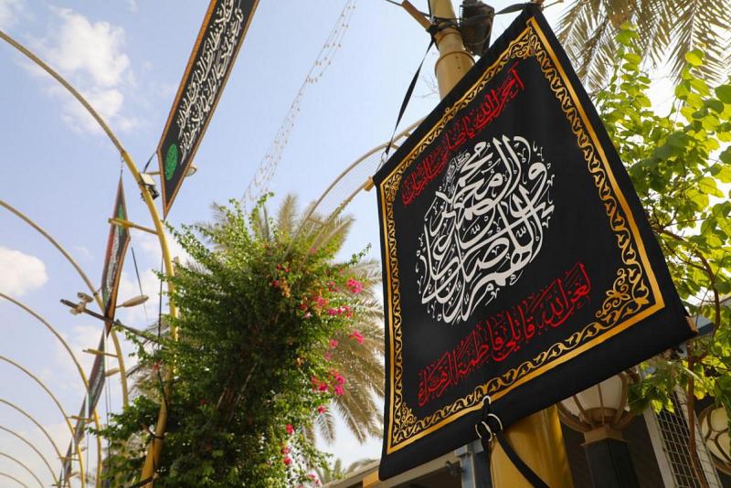 ما بين الحرمين يتوشّح ثوب الحزن بذكرى شهادة الزهراء (عليها السلام)