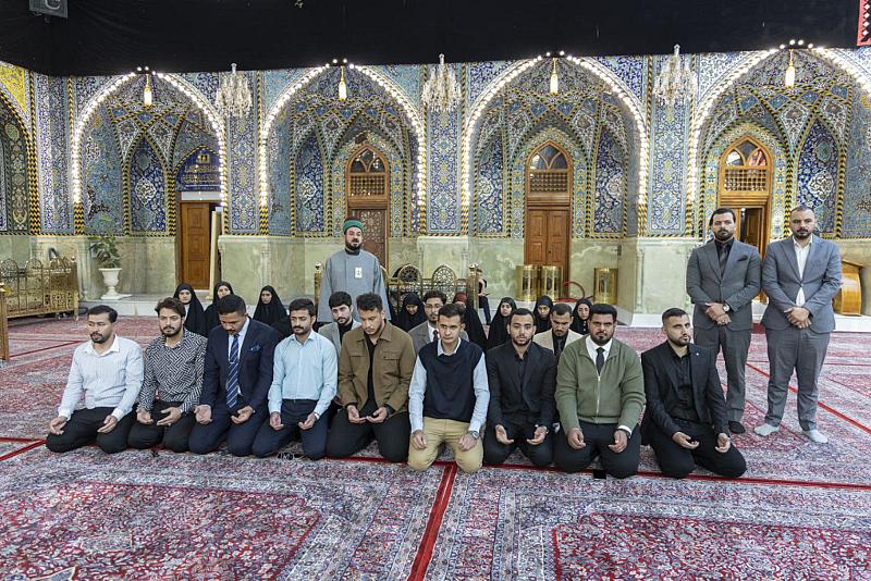 قسم العلاقات العامة ينظم جولة حول مشاريع العتبة العباسية المقدسة لوفد جامعة الفرات الأوسط التقنية