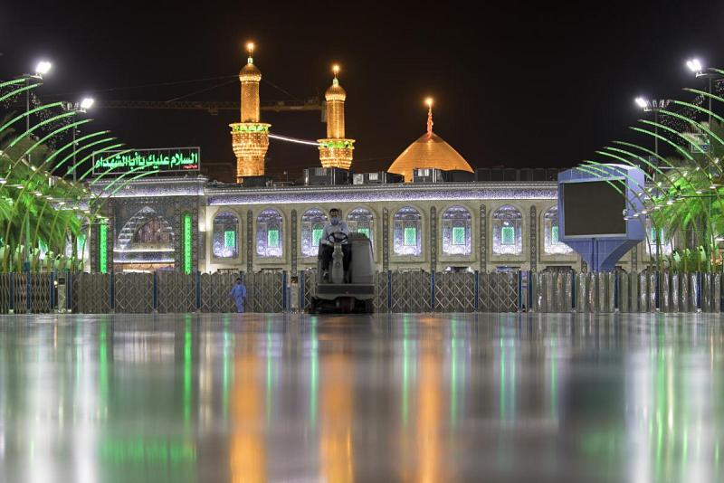  حملةُ تنظيفٍ وتعقيمٍ موسّعة يُطلقها قسم ما بين الحرمَيْن الشريفَيْن