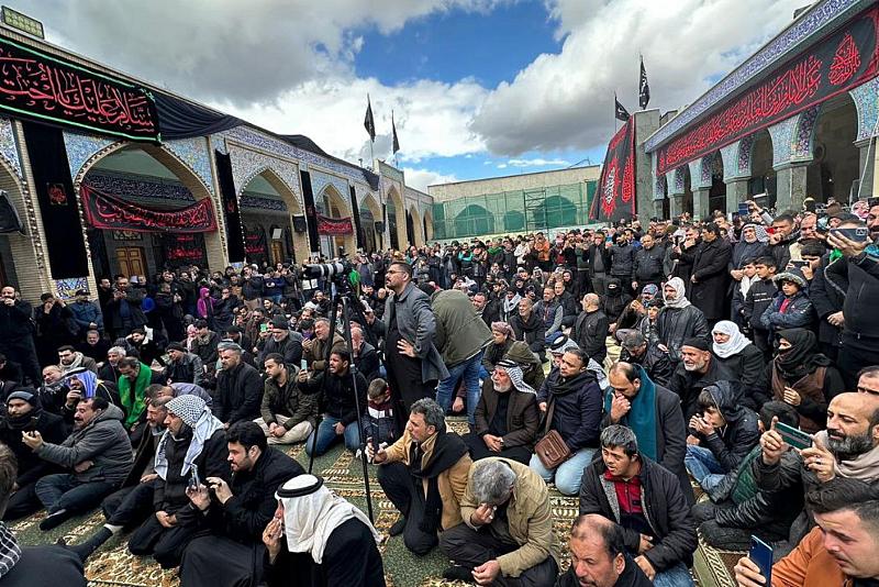 في سوريا.. وفدُ العتبة العبّاسية ينظّم مجالس العزاء بذكرى رحيل السيدة زينب (عليها السلام)