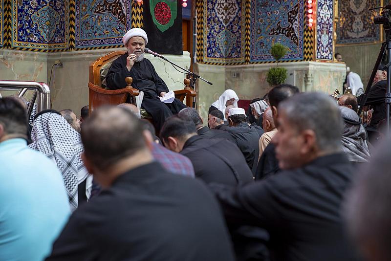 قسم الشؤون الدينية يختتم مجلسه العزائي الخاص بذكرى شهادة أمير المؤمنين (عليه السلام)