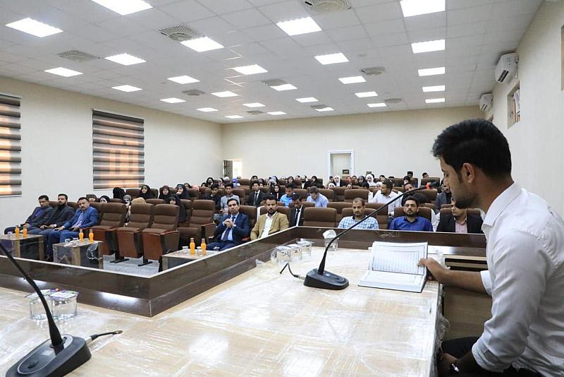 في المثنى.. المجمع العلمي ينظّم مسابقةً في التلاوة لطلبة الجامعات