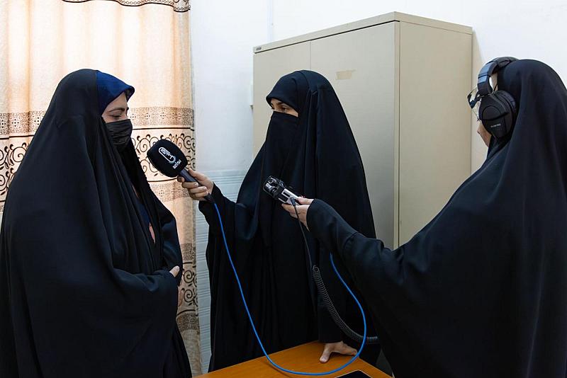 إذاعة الكفيل تنظّم زيارة لدار رعاية المسنين في النجف الأشرف