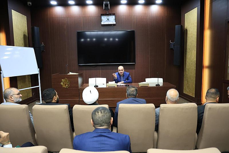 العتبة العباسية تعقد اجتماعًا تنسيقيًّا لإطلاق مشروع حفظ النعمة
