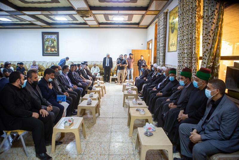 العتبتان المقدّستان تقدّمان تعازيهما مواساةً وتضامناً مع ذوي ضحايا مستشفى ابن الخطيب