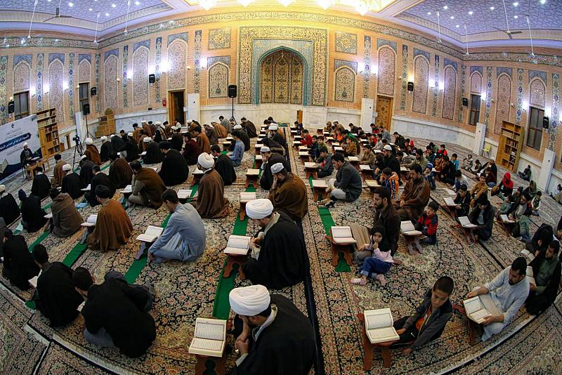 المجمع العلمي يواصل إقامة الأمسيات القرآنية لطلبة العلوم الدينية