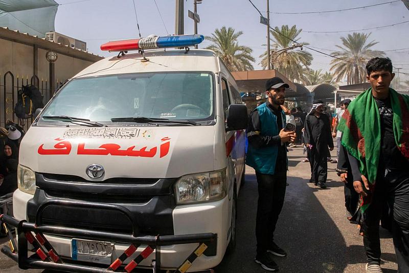 قسم الشؤون الطبّية يقدّم خدماته لأكثر من 75 ألف زائرٍ يوميًّا خلال زيارة الأربعين