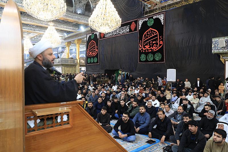 بذكرى هدم قبور أئمة البقيع (عليهم السلام).. إقامة مجلس عزاء في العتبة العباسية المقدسة