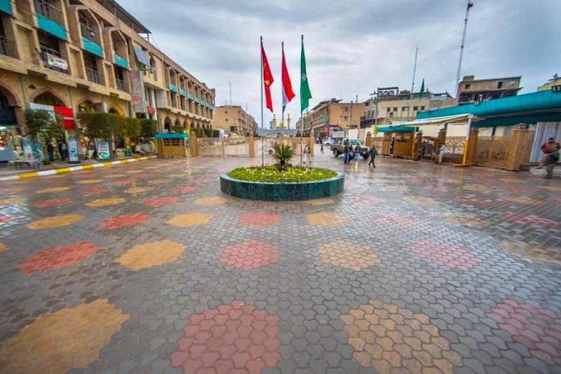 بالصّور: مدخلُ شارع باب قبلة مرقد أبي الفضل العبّاس (عليه السلام) بحلّةٍ جديدة
