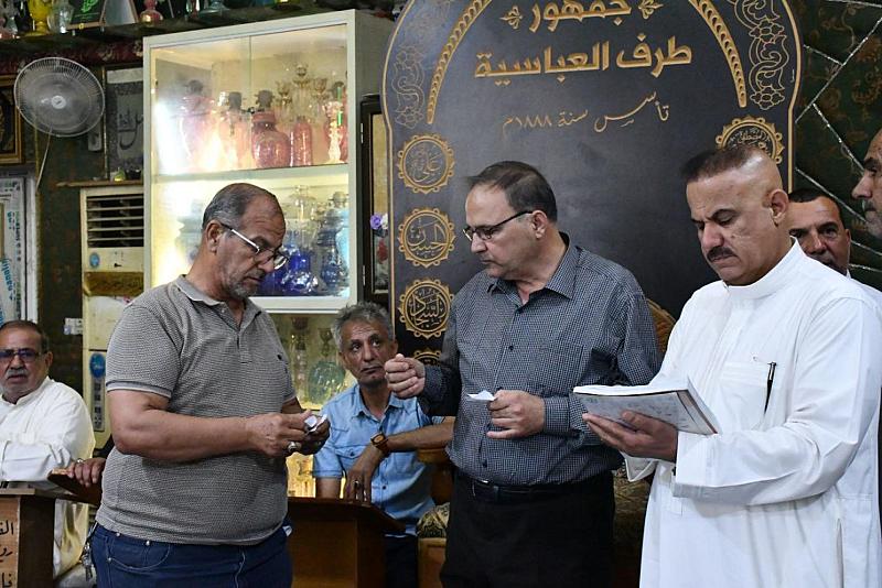 اجتماع في كربلاء تحضيرًا لعزاء استشهاد الإمام محمد الجواد (عليه السلام)