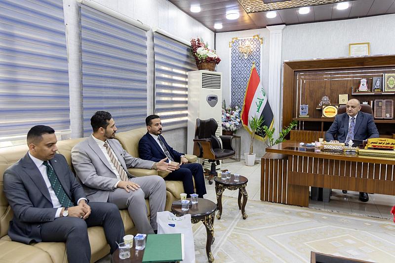 قسم العلاقات يناقش مع المديرية العامّة لتربية كربلاء سبل تعزيز التعاون المشترك