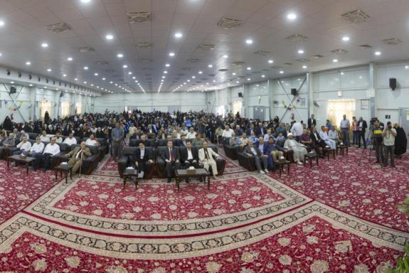 بالتعاون مع العتبة العباسية المقدسة مؤسسة نور الحسن تُكرّم الطلاب الأيتام المتفوقين ..