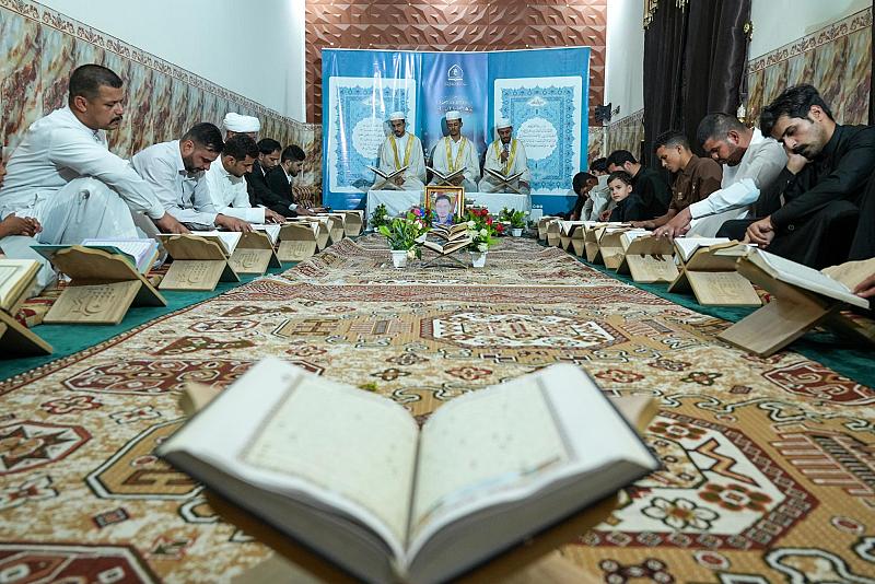 المجمَع العلمي يستأنف برنامج (وفاءً للدماء) في منازل عوائل الشهداء بمحافظة المثنى