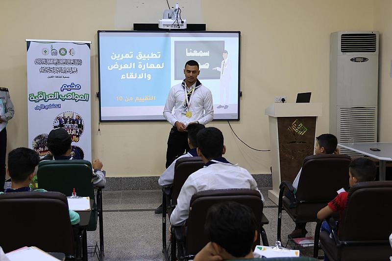 كشّافة الكفيل تُطلق مخيّم المواهب العراقيّة الكشفيّ الأوّل