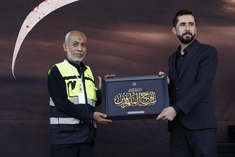 العتبة العسكرية المقدسة تكرم قسم الشؤون الطبية لمشاركته في خدمة زائريها