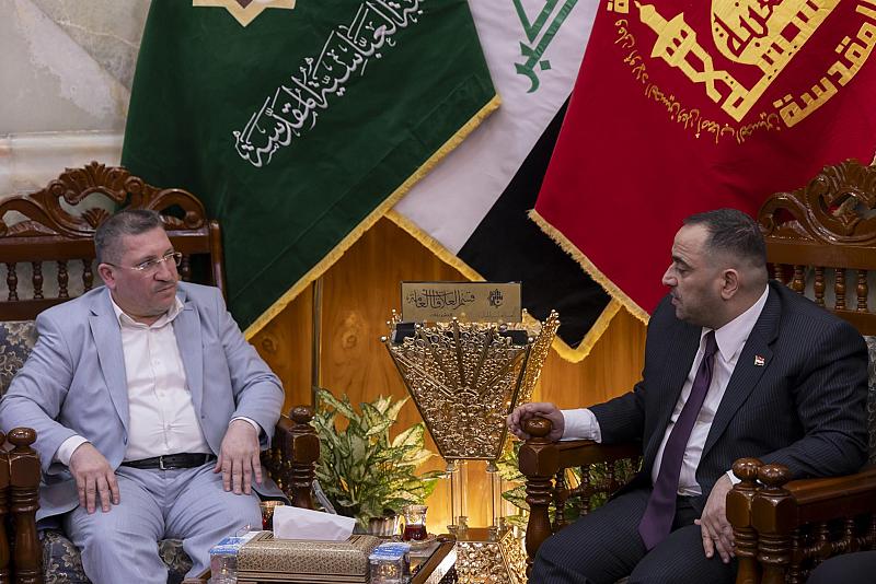 العتبة العباسية ووزارة الكهرباء تتفقان على توقيع مذكرة تفاهم لإنشاء مشروع طاقة شمسية بقدرة 500 ميجاواط في كربلاء