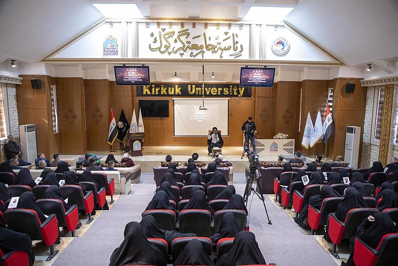 العتبة العباسية تقيم مهرجان العقيلة السنوي الخامس في جامعة كركوك