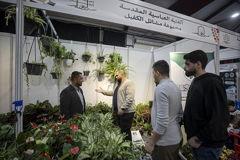 مجموعة مشاتل الكفيل تعرض تشكيلة متكاملة من النباتات الظلية والموسمية في مهرجان عين الحياة الرابع