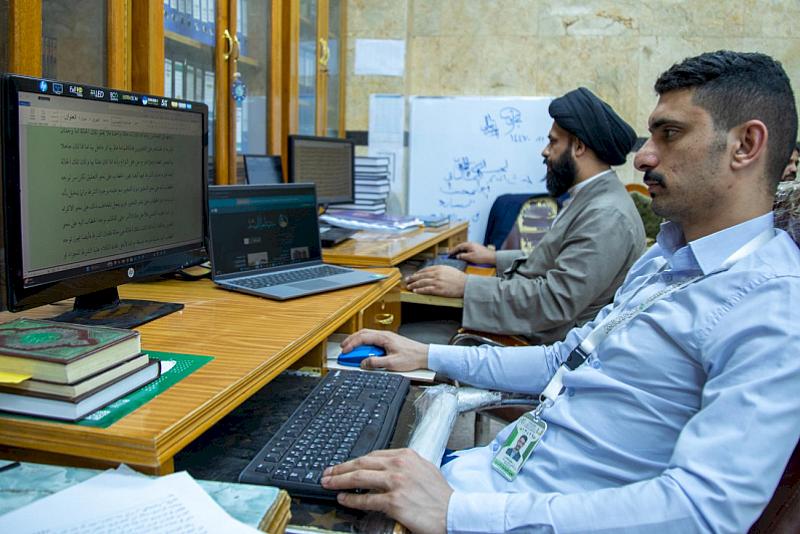 قسم شؤون المعارف ينجز تحقيق جزأين من كتاب ينابيع الأصول