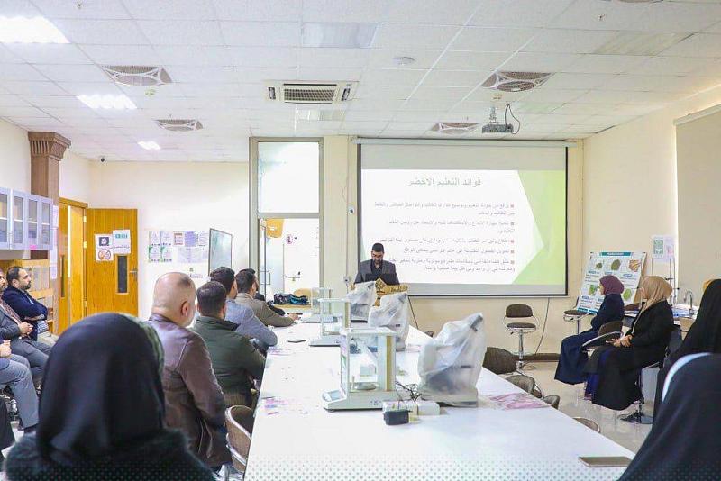 جامعة العميد تنظم ورشة تدريبية لتعزيز الوعي البيئي ودعم التنمية المستدامة