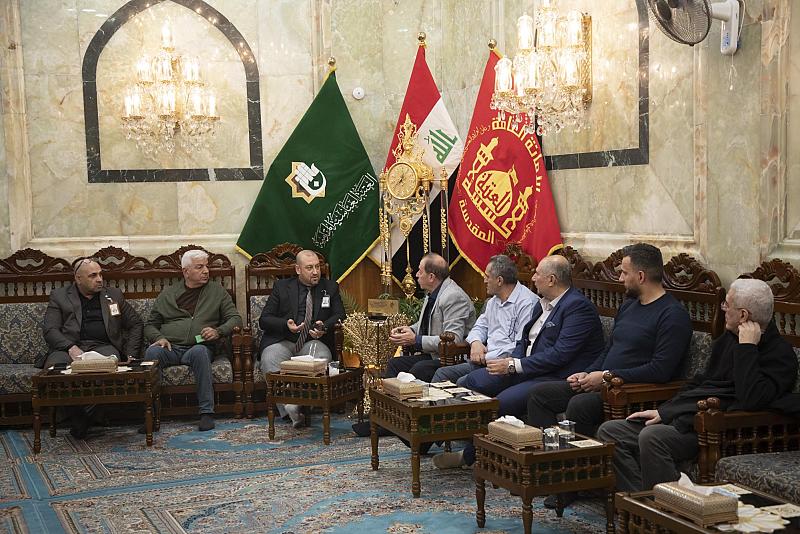 وفد وزارة الزراعة يطلع على مشاريع العتبة العباسية المقدسة