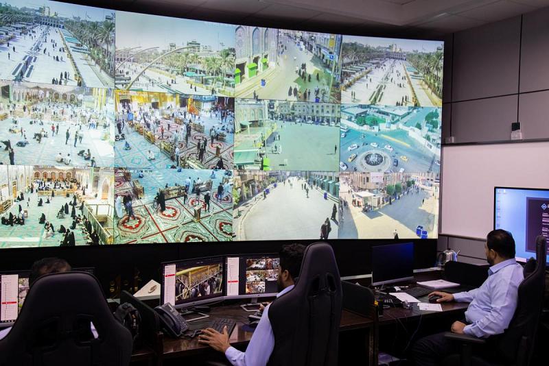 تحديثُ منظومة كاميرات المراقبة في العتبة العبّاسية وفق أحدث الأنظمة المتطوّرة