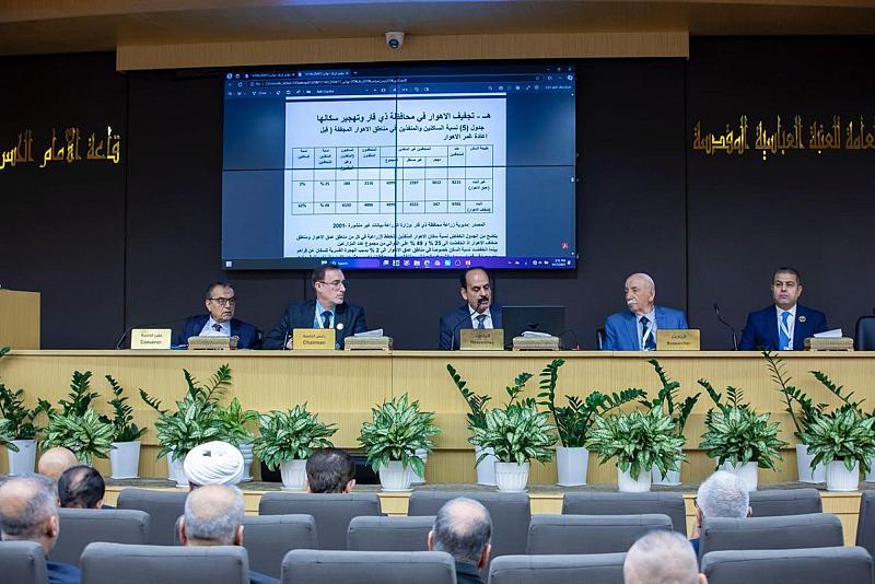 باحث يناقش جريمة تجفيف الأهوار ومحنة الجفاف والتهجير